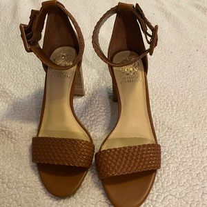 Vince Camuto heeled dress sandals. Size 7.5M.